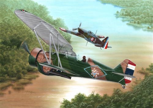 Maquette Special Hobby 72256 68 Hawk III Over Siam and Argentina (1/72)