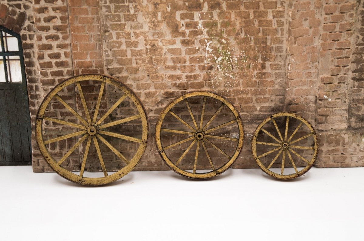 RT-Diorama 35599 Cart whells (3 pcs.) 1/35 – zdjęcie 3