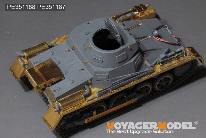 Ailes de char allemand Pz.Kpfw.I Ausf.A (pour TAKOM 2145) - Modèle Voyager PE351188 - Échelle 1/35 – image 5