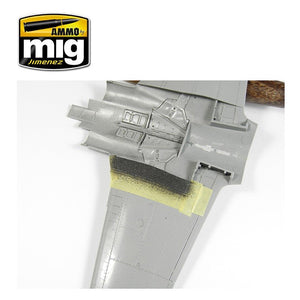 Pâte antidérapante Ammo of Mig 2034 - Couleur noire pour maquettes 1/72 et 1/48  – image 7