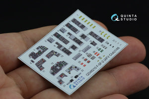 Quinta Studio QD48210 F-5F-2 3D-Printed &amp;amp; coloured Interior on decal paper (AFV club) 1/48 – immagine 4