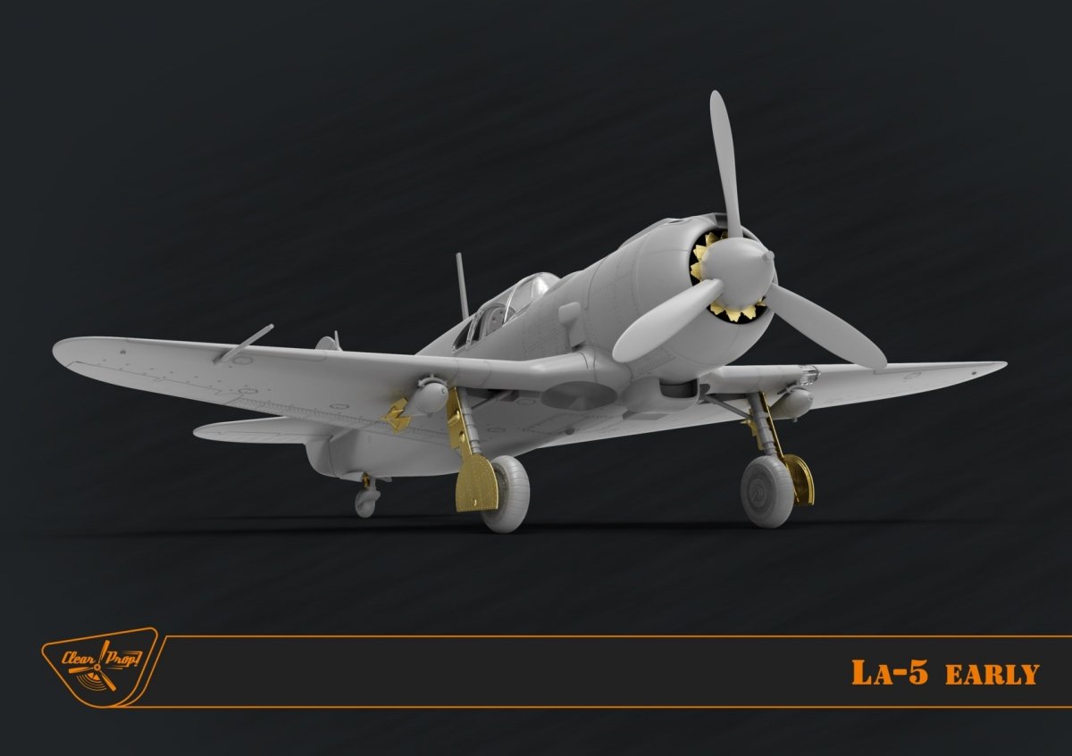 Clear Prop! CP72014 La-5 early version ADVANCED KIT 1/72 – imagen 4