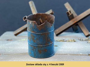 Point of no Return 3523048 Stare Beczki 200l / Old Barrels 200l 1/35 – immagine 10