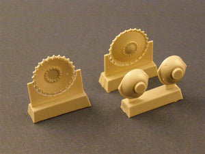 Panzer Art RE35-033 Drive wheels with transmission for Panzer II tank 1/35 – immagine 3