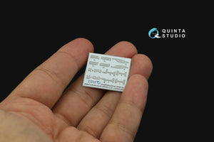 Quinta Studio QP72005 F-16 block 40/42 reinforcement plates (Hasegawa) 1/72 – immagine 4