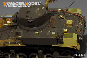 Voyager Model PE35934 WWII US M3 Stuart light tank basic For TAMIYA 35360 1/35 – immagine 6