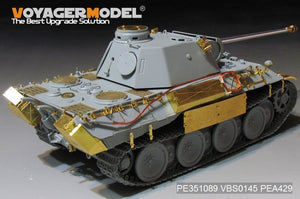 Voyager Model PE351089 WWII German Panther D Early Version Basic（For DRAGON 6164/6299） 1/35 – imagen 3