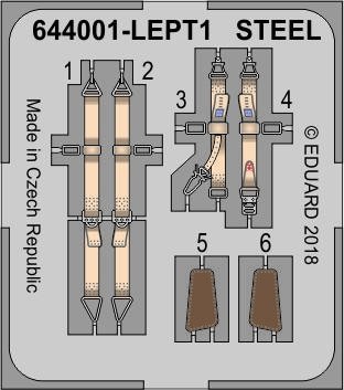 Eduard 644001 Bf 109G-6 LööK TAMIYA 1/48 – immagine 4