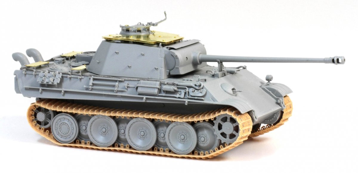 Dragon 6897 Panther Ausf.G Late Production w/Add-on Anti-Aircraft Armor 1/35 – immagine 3