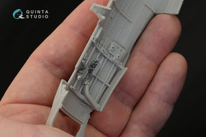 Quinta Studio QD32026 A6M5 (Mitsubishi prod.) 3D-Printed &amp;amp; coloured Interior on decal paper (for Tamiya kit) 1/32 – immagine 3