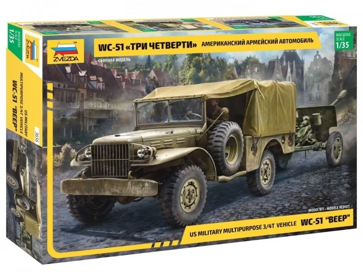 Zvezda 3656 WC-51 &amp;quot;BEEP&amp;quot; 1/35