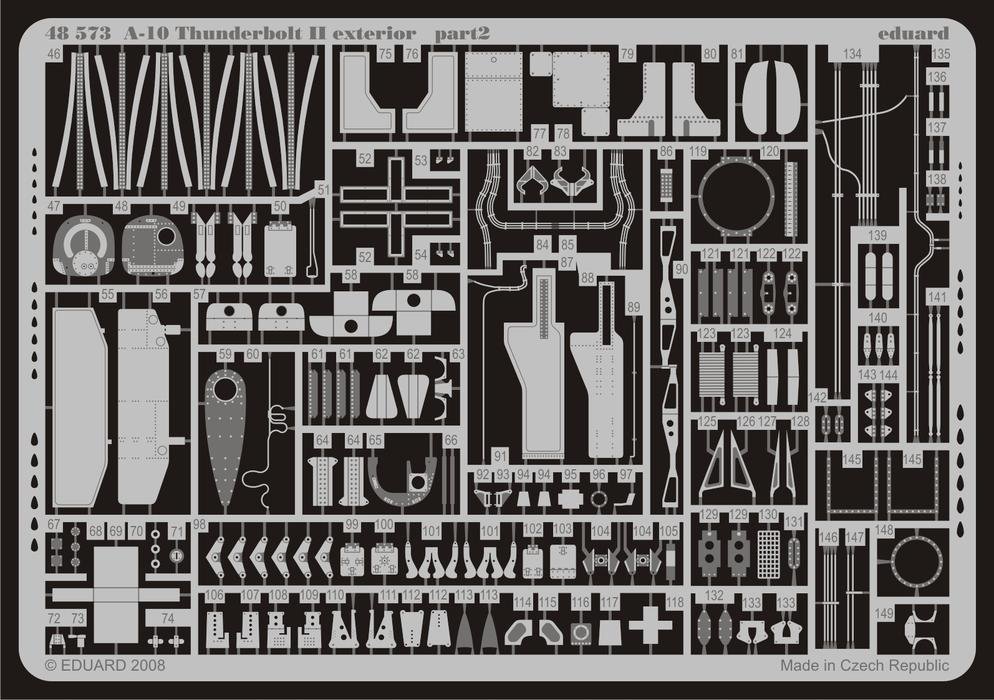 Eduard 48573 A-10 exterior 1/48 (HOBBY BOSS) – Bild 2