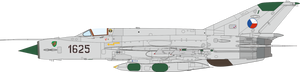 Eduard 2156 Erka - MiG-21 R in the Czechoslovak, Czech, and Slovak Air Forces 1/72
