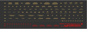 HobbyDecal AL48001V1 F-4J VX-4 Vandy1 Black Bunny October 1972 1/48 – immagine 6