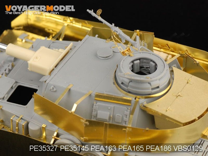 Maquette Voyager PE35327 Panzer IV Ausf. H (version tardive) / J (version précoce) allemand de la Seconde Guerre mondiale pour DRAGON 6300 6549 au 1/35 – image 5
