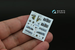 Quinta Studio QD72224 Su-17M4/Su-22M4 3D-Printed &amp;amp; coloured Interior on decal paper (Modelsvit) 1/72 – imagen 3