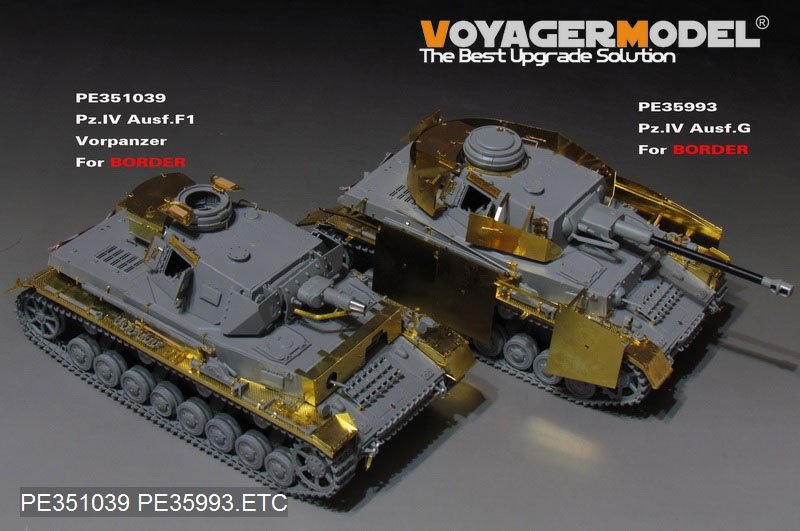 Voyager Model PE35993 WWII German Pz.Kpfw.IV Ausf.G（LateProduction）Basic For Border 35001 1/35 – immagine 19