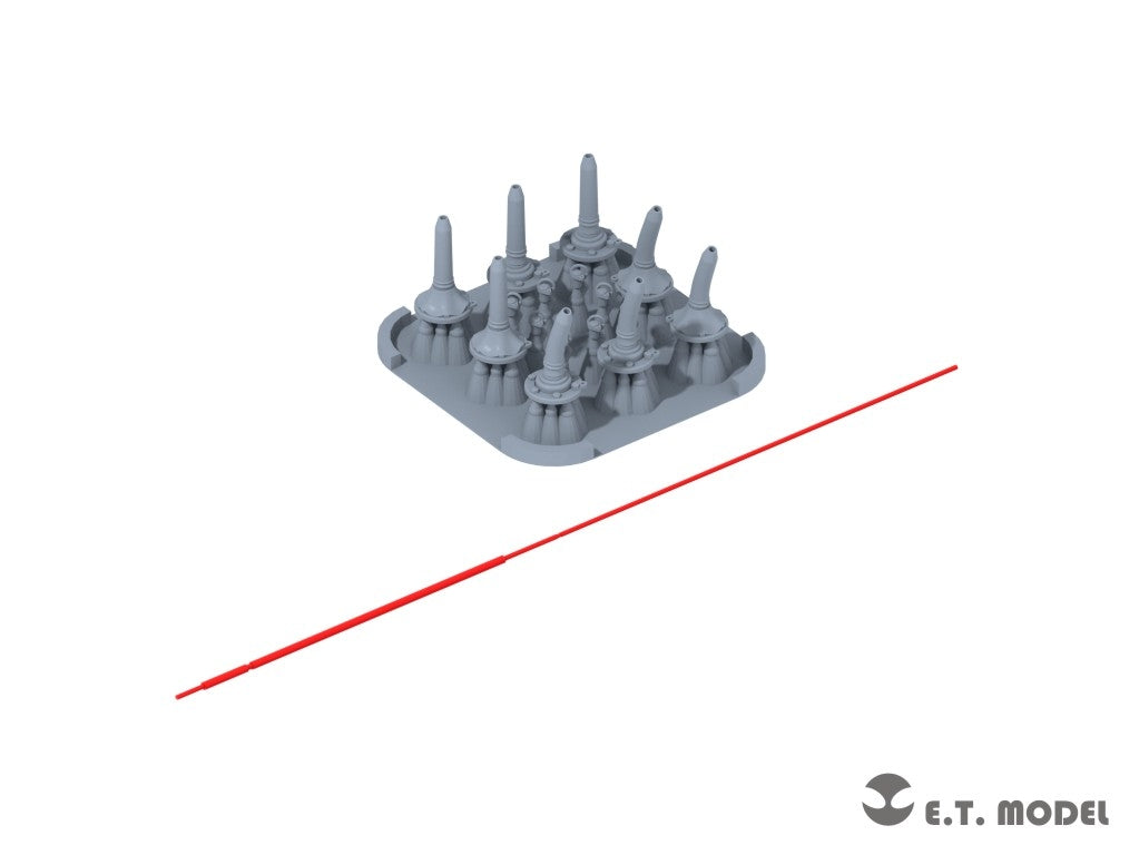 E.T. Model P35-377 Russian Vehicle Whip Antenna Set(Type.2) (Universal) 1/35