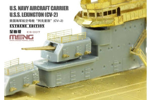 Meng Model ES-007 U.S. Navy Aircraft Carrier U.S.S. Lexington (Cv-2) Extreme Edition 1/700 – immagine 2