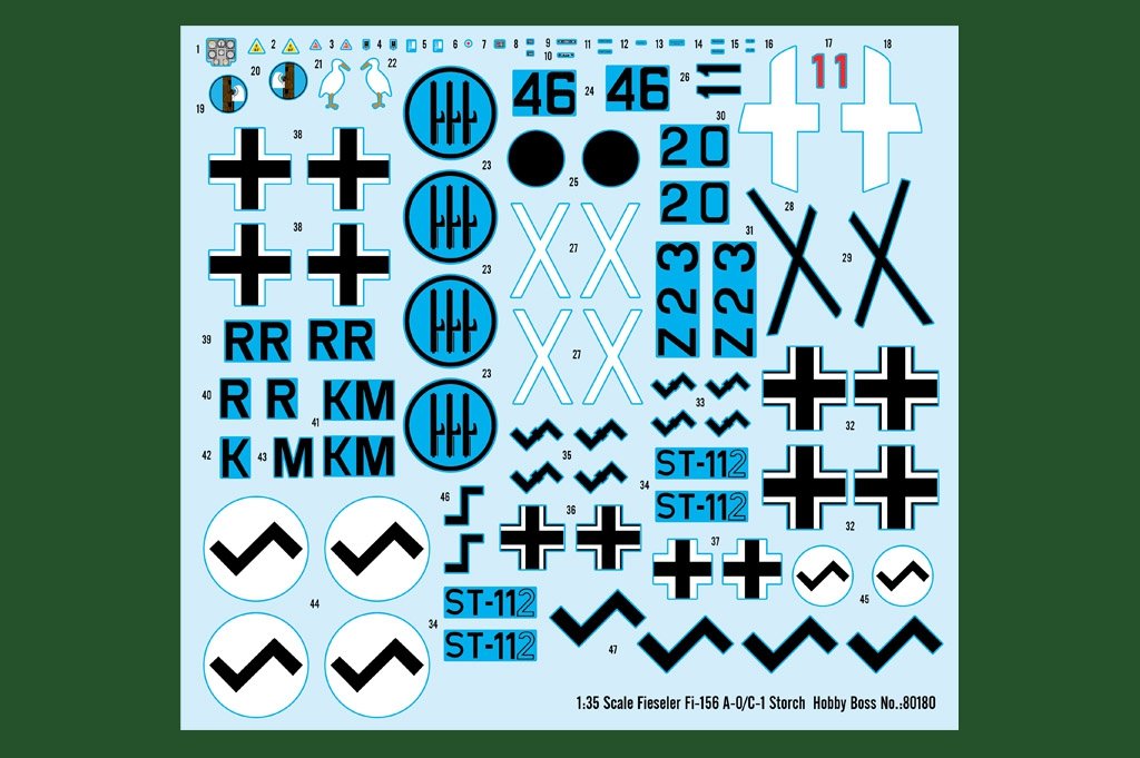 Hobby Boss 80180 Fieseler Fi-156 A-0/C-1 Storch 1/35 – immagine 4