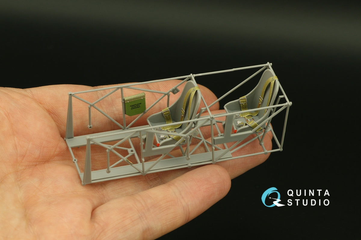 Quinta Studio QD32152 PT-13/N2S-2/5 Kaydet 3D-Printed &amp;amp; coloured Interior on decal paper (ICM) 1/32 – Bild 8