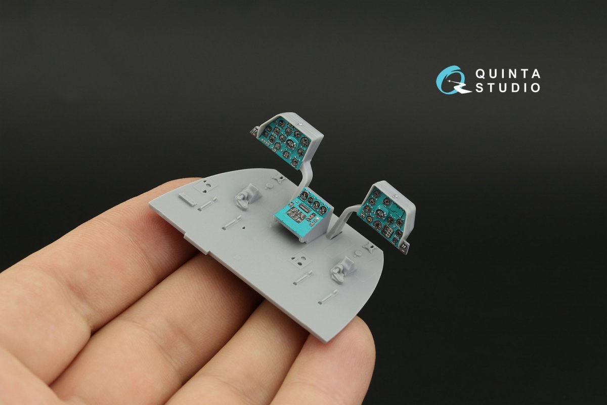 Quinta Studio QD48339 Mi-8MT 3D-Printed &amp;amp; coloured Interior on decal paper (Zvezda) 1/48 – Bild 12