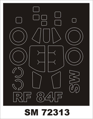 Montex SM72313 RF-84F Thunderflash SWORD 1/72