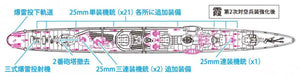 Hasegawa WL466 IJN Destroyer Kasumi 1/700 – immagine 4