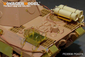 Voyager Model PE35936 WWII German Panther D w/&amp;quot;Stadtgas&amp;quot; Fuel Tanks Basic For MENG TS-038 1/35 – immagine 13