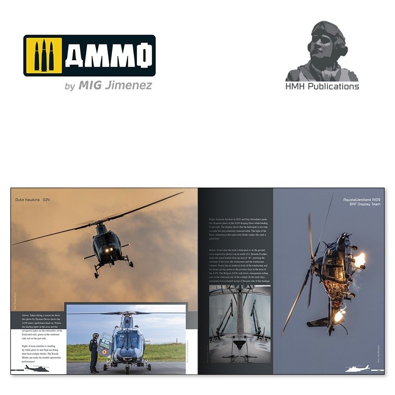 HMH Publications DH-024 Agusta Westland A109 &amp;amp; the Belgian Air Force A109 Display Team ( English version ) – immagine 5