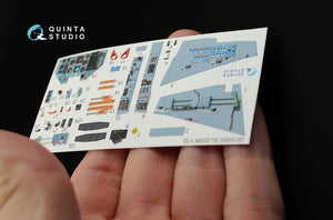 Intérieur imprimé en 3D et coloré sur papier décalcomanie Quinta Studio QD32002 Su-25SM (pour maquette Trumpeter) 1/32 – image 5