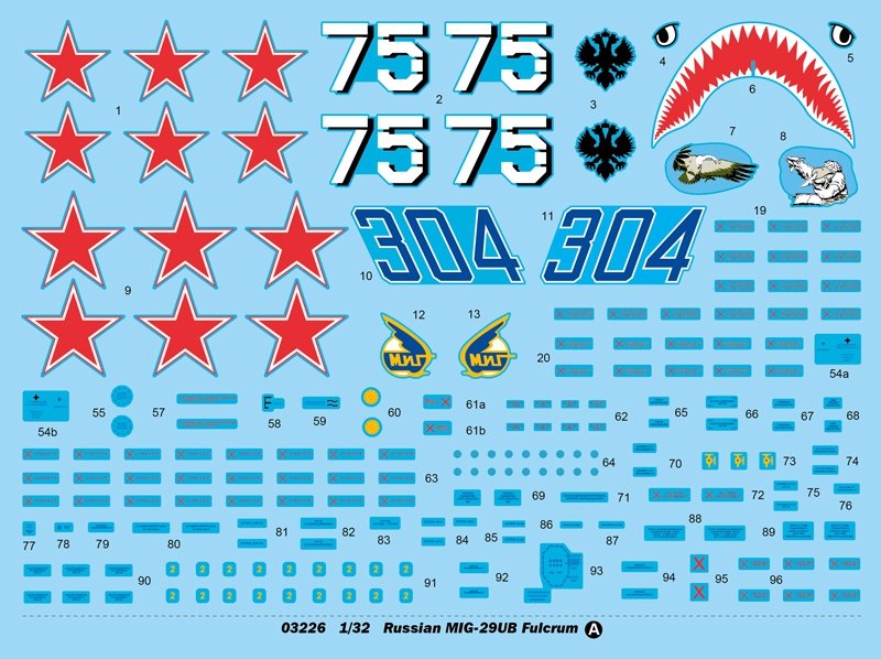 Trumpeter 03226 Russian MIG-29UB Fulcrum 1/32 – immagine 4