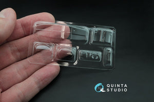 Quinta Studio QC48011 Pe-2 vacuformed clear canopy (for Zvezda kit) 1/48 – imagen 3