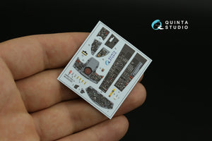 Quinta Studio QDS-32188 F-104J 3D-Printed coloured Interior on decal paper (Italeri) (small version) 1/32 – immagine 3