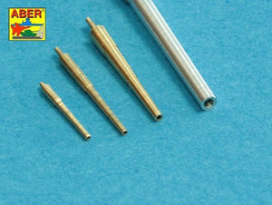 Aber 350L-74 Barrels set for German WWI Battleships: König; Grosser Kurfürst; Markgraf; Kronprinz 305mm x 10, 150mm x 14, 88mm x 10 1/350 – zdjęcie 4