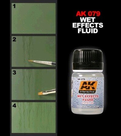 AK Interactive AK079 Wet Effects Fluid 35ml – Bild 2
