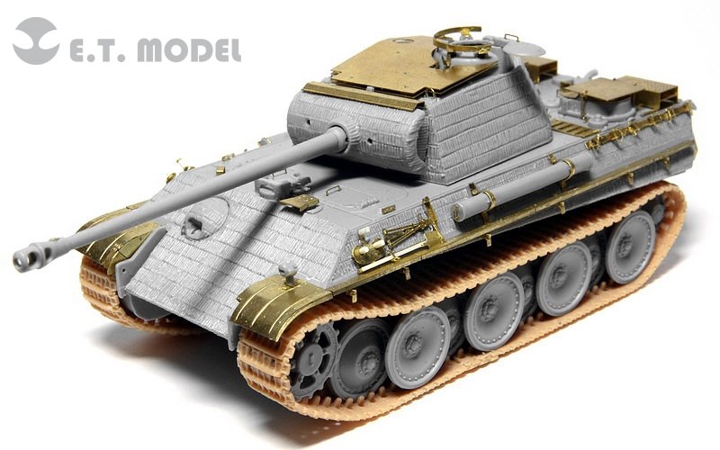 E.T. Model E72-010 WWII German Panther G Anti Aircraft Armour For DRAGON Kit 1/72 – zdjęcie 6