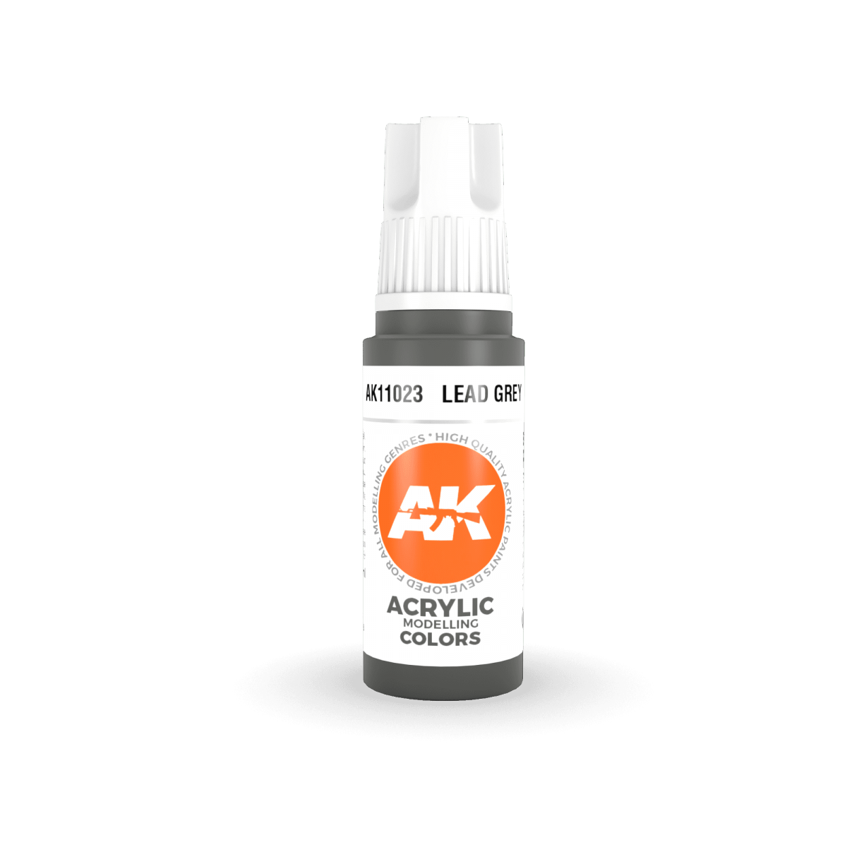 AK Interactive AK11023 Lead Grey 17ml – immagine 2