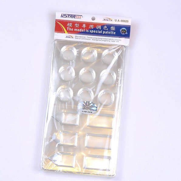 U-Star UA-90025 Color Palette 5pcs - paint palettes