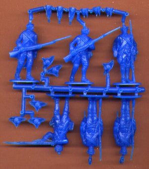 Hat 9402 7 Years War Prussian infantry (action) 1/32