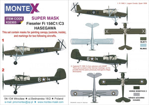 Montex K32303 Fi 156C STORCH 1/32
