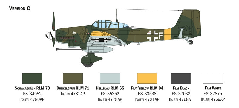 Italeri 2830 Ju 87 G-1 Stuka Kanonenvogel 1/48 – immagine 8