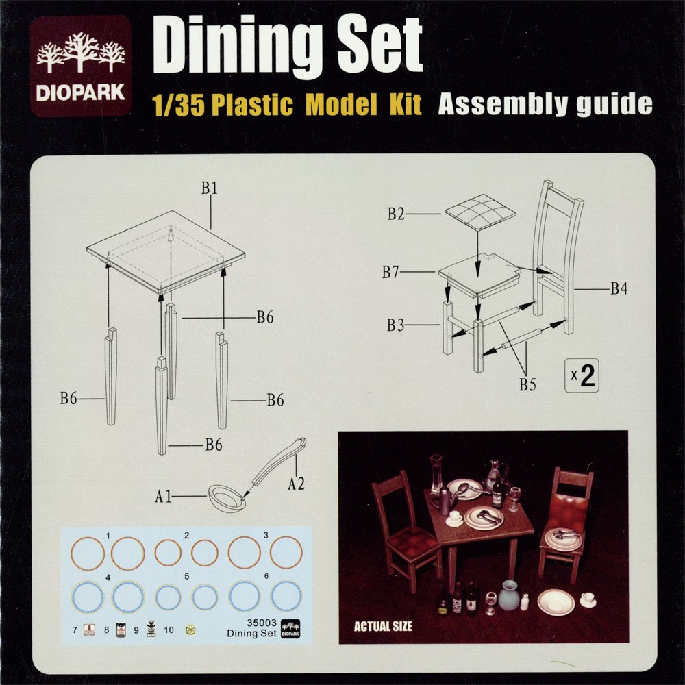 Diopark 35003 Dining accessory set 1/35 – immagine 2