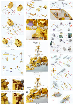 Pontos 35028F1 USS DDG-92 Momsen Flight IIa Detail Up Set 1/350 – immagine 14
