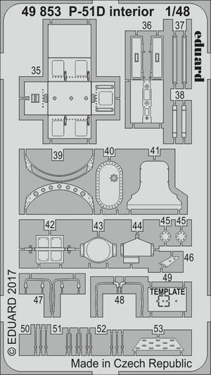 Eduard 49853 P-51D interior AIRFIX 1/48 – image 2