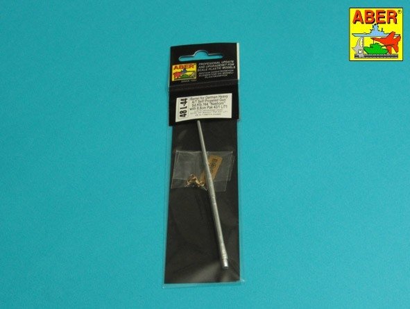 Aber 48L-44 German 88mm Pak 43/1 L/71 barrel for Sd.Kfz.164 "Nashorn" / Lufa Pak 43/1 L/71 88mm do Sd.Kfz.164 "Nashorn" 1/48