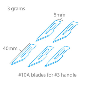 Modelcraft PKN9272 Blades #10A x 5 – zdjęcie 2