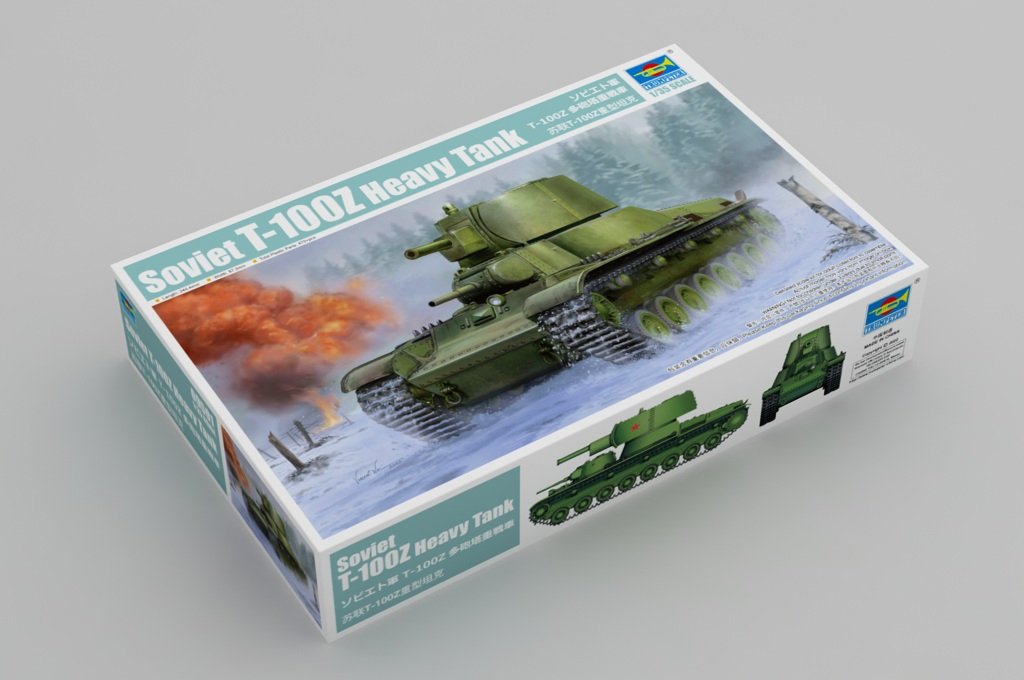 Trumpeter 09591 Soviet T-100Z Heavy Tank 1/35 – zdjęcie 2