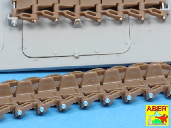 Aber 16068A Panzer IV track link pins x 25 pcs. 1/16 – imagen 6