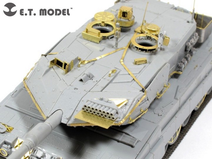 E.T. Model E72-027 Modern German Leopard 2 A6 For DRAGON 7232 1/72 – immagine 6